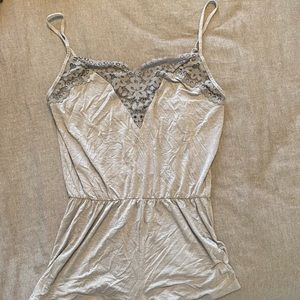 Victoria’s Secret lace pajama romper